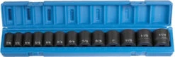 Grey Pneumatic 1312 1/2" Impact Socket Set