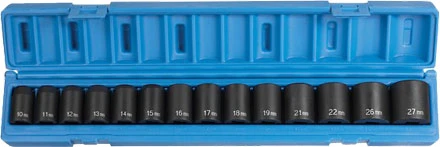 Grey Pneumatic 1412M 1/2" Impact Socket Set 3 Grey Pneumatic 1412M 1/2" Impact Socket Set