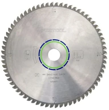 Festool 495386 10-1/4" Solid Surface/Laminate Blade 3 Festool 495386 10-1/4" Solid Surface/Laminate Blade