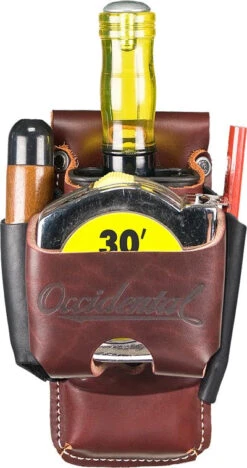 Occidental Leather 5523 Clip-On 4 In 1 Tool/Tape Holder