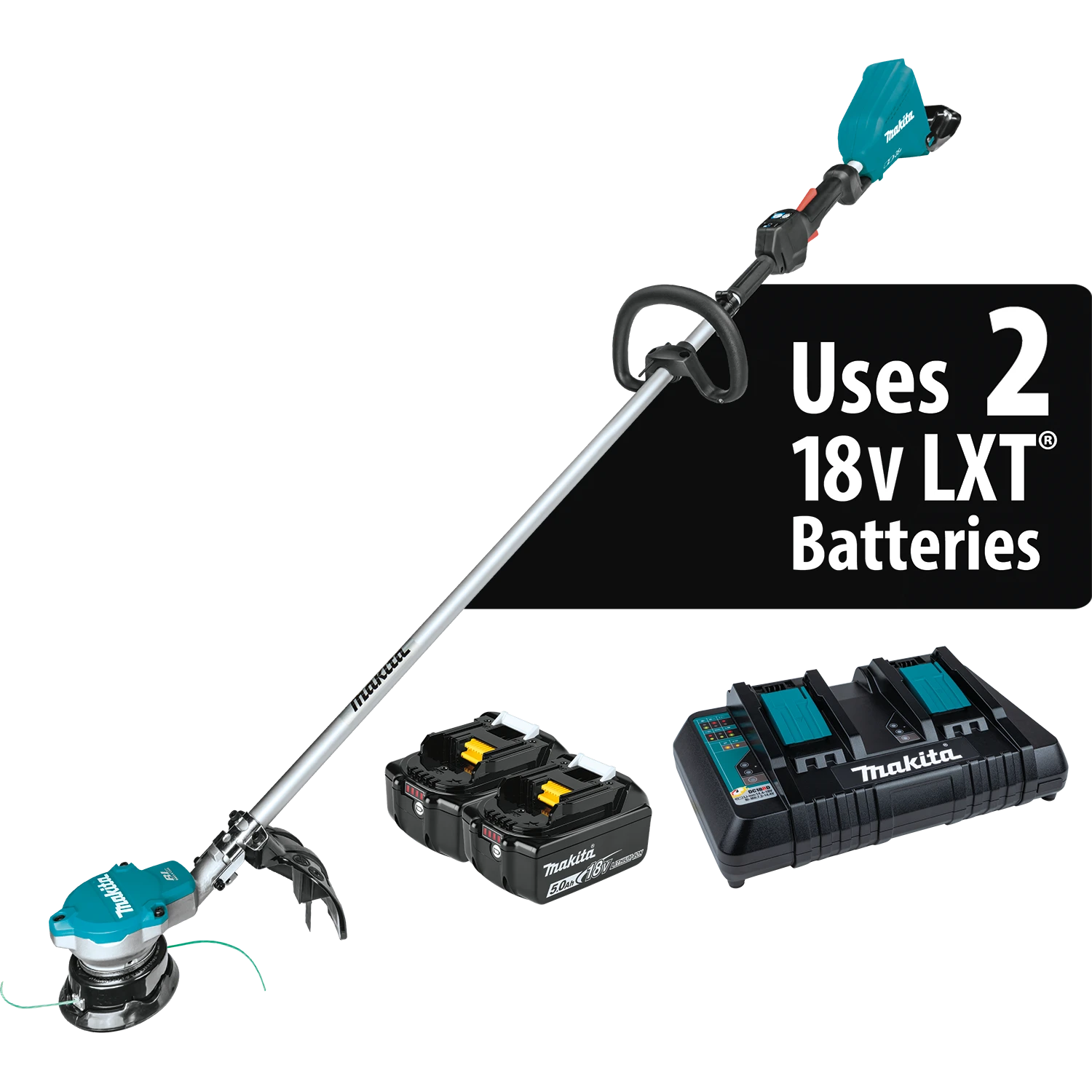 Makita XRU15PT 36V (18V X 2) LXT Brushless String Trimmer Kit 3 Makita XRU15PT 36V (18V X 2) LXT Brushless String Trimmer Kit