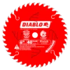 Diablo D0640X 6" X 40 Tooth Finish Saw Blade -Power Pro Shop D0640X Main Image