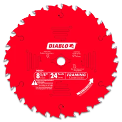 Diablo D0824X 8-1/4" X 24 Tooth Framing Saw Blade