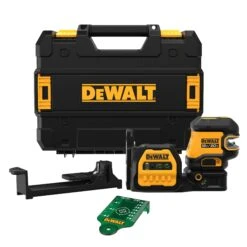 DeWalt DCLE34220GB 12V / 20V MAX Cross Line 2-Spot Combo Green Laser (Tool Only)