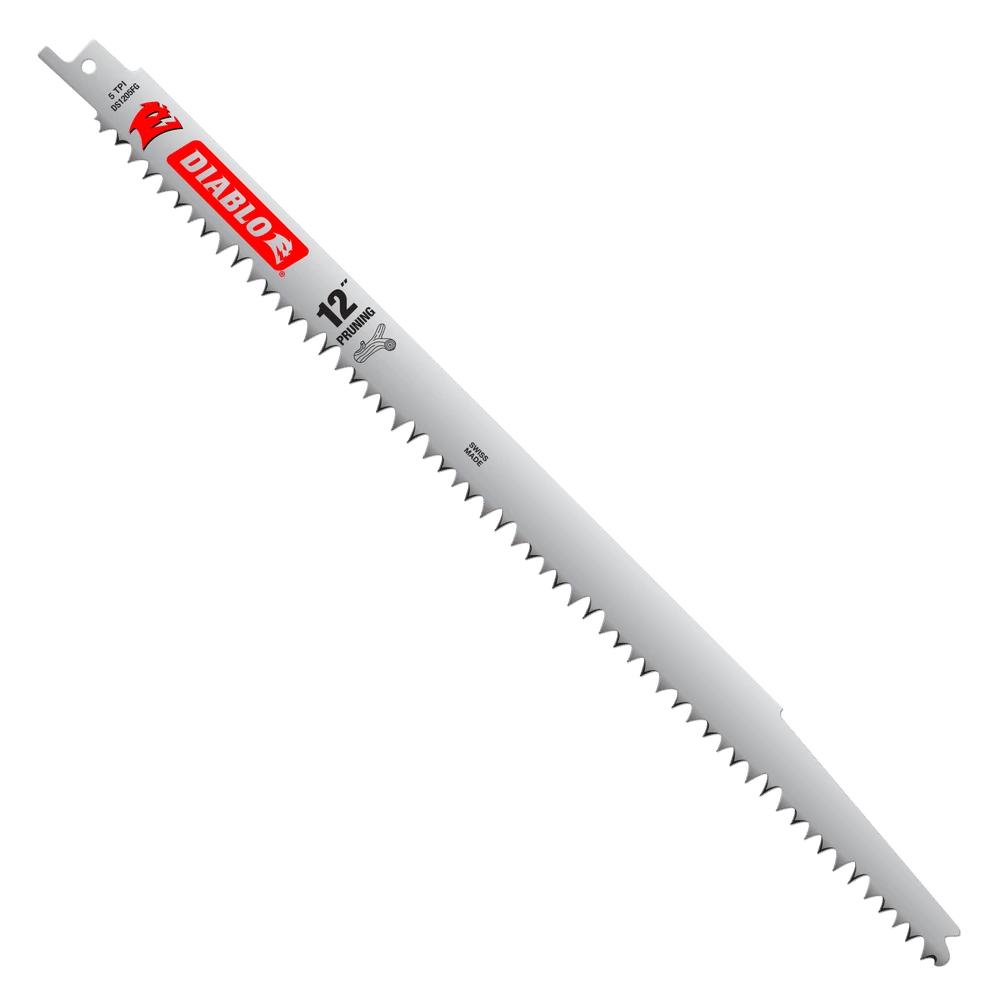Diablo 12" Fleam Ground Reciprocating Saw Blades For Clean Wood & Pruning 3 Diablo 12" Fleam Ground Reciprocating Saw Blades For Clean Wood & Pruning