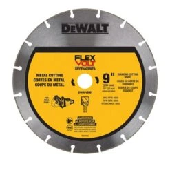 DeWalt DWAFV8901 9" FLEXVOLT Diamond Metal Cutting Wheel