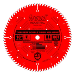 Freud LU96R010 10" Coated Thin Kerf Double Sided Laminate / Melamine Saw Blade