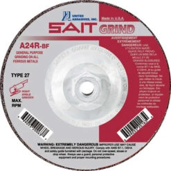United Abrasives - Sait 20163 4-1/2" X 1/4" General Purpose Grinding Wheel
