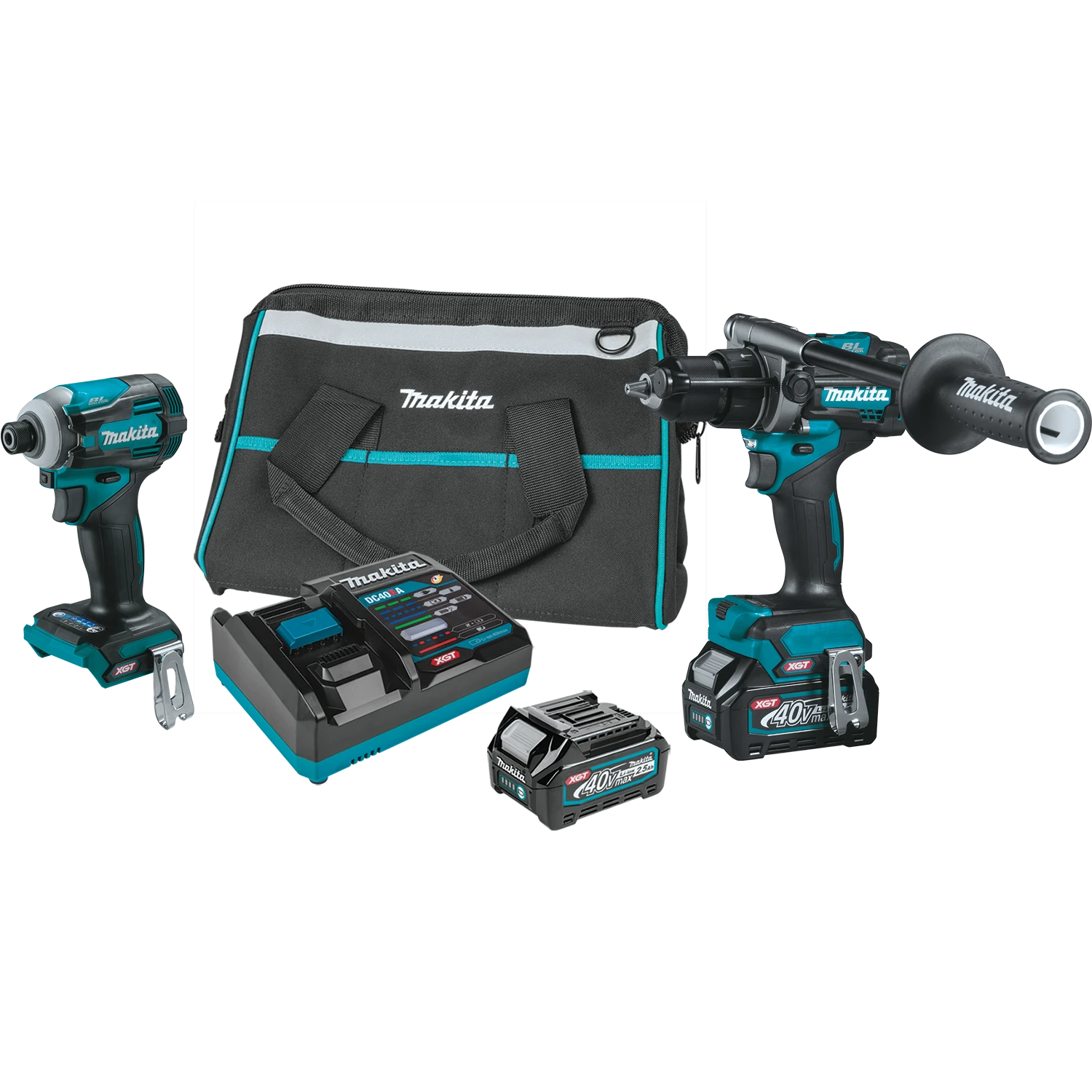 Makita GT200D 40V Max XGT Brushless Cordless 2-Tool Combo Kit 3 Makita GT200D 40V Max XGT Brushless Cordless 2-Tool Combo Kit