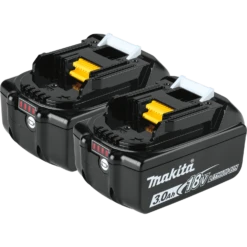 Makita BL1830B-2 18V LXT Lithium‑Ion 3.0Ah Battery 2 Pack