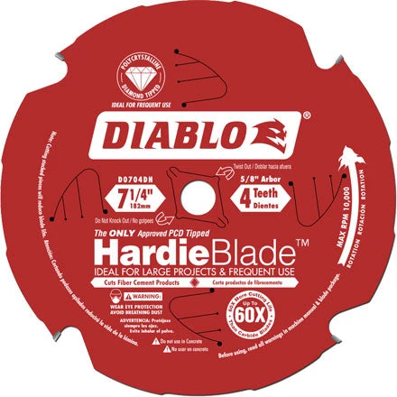 Diablo D0704DH 7-1/4" Hardie Blade 3 Diablo D0704DH 7-1/4" Hardie Blade