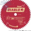 Diablo D0756N 7-1/2" Non-Ferrous/Plastic Saw Blade 2 Diablo D0756N 7-1/2" Non-Ferrous/Plastic Saw Blade -Power Pro Shop d0756n