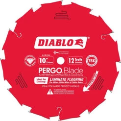 Diablo D1012LF 10" Pergo Saw Blade