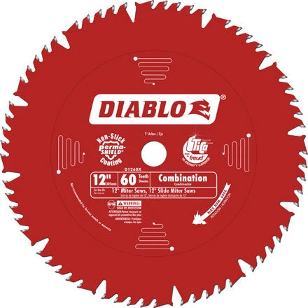 Diablo D1260X 12" Combination Saw Blade 3 Diablo D1260X 12" Combination Saw Blade