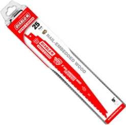 Diablo 9" Bi-Metal Reciprocating Saw Blades For Nail-Embedded Wood