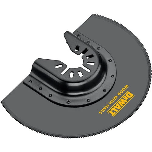 DeWalt DWA4212 Semicircle Flush Cut Oscillating Saw Blade 3 DeWalt DWA4212 Semicircle Flush Cut Oscillating Saw Blade
