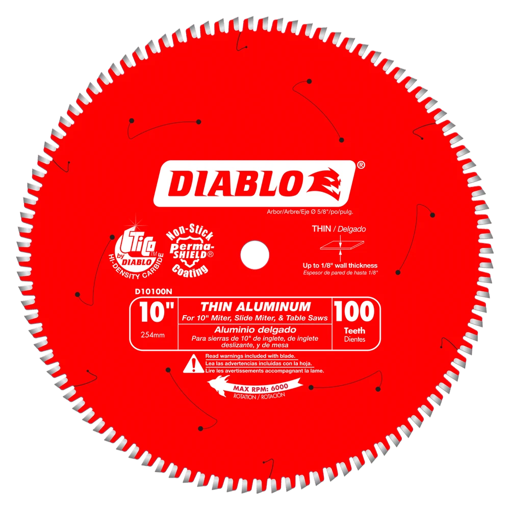 Diablo D10100N 10" Circular Saw Blade 3 Diablo D10100N 10" Circular Saw Blade