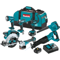 Makita XT706 18 Volt LXT 7-Tool Cordless Combo Kit