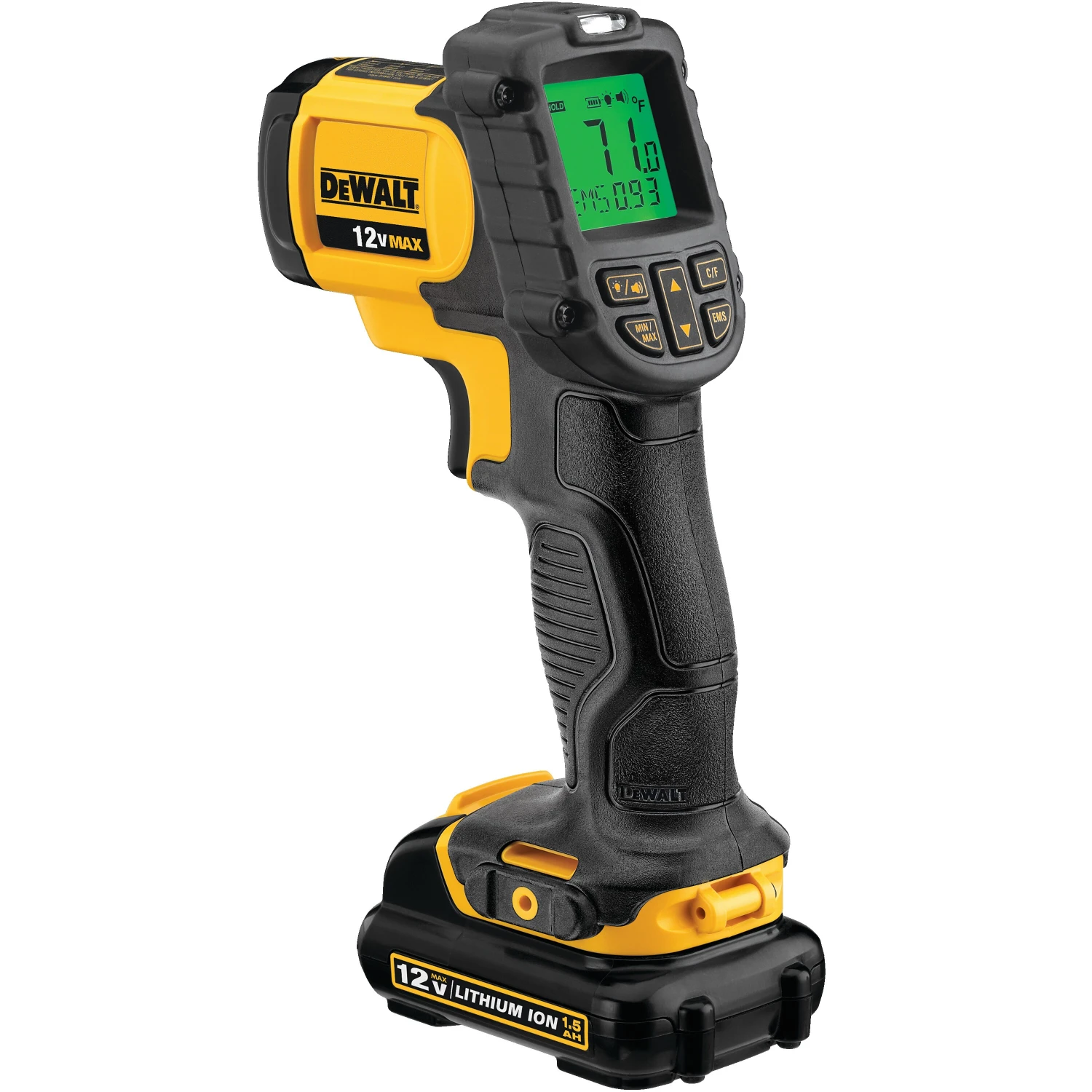 DeWalt DCT414S1 Infrared Thermometer 4 DeWalt DCT414S1 Infrared Thermometer - Image 2
