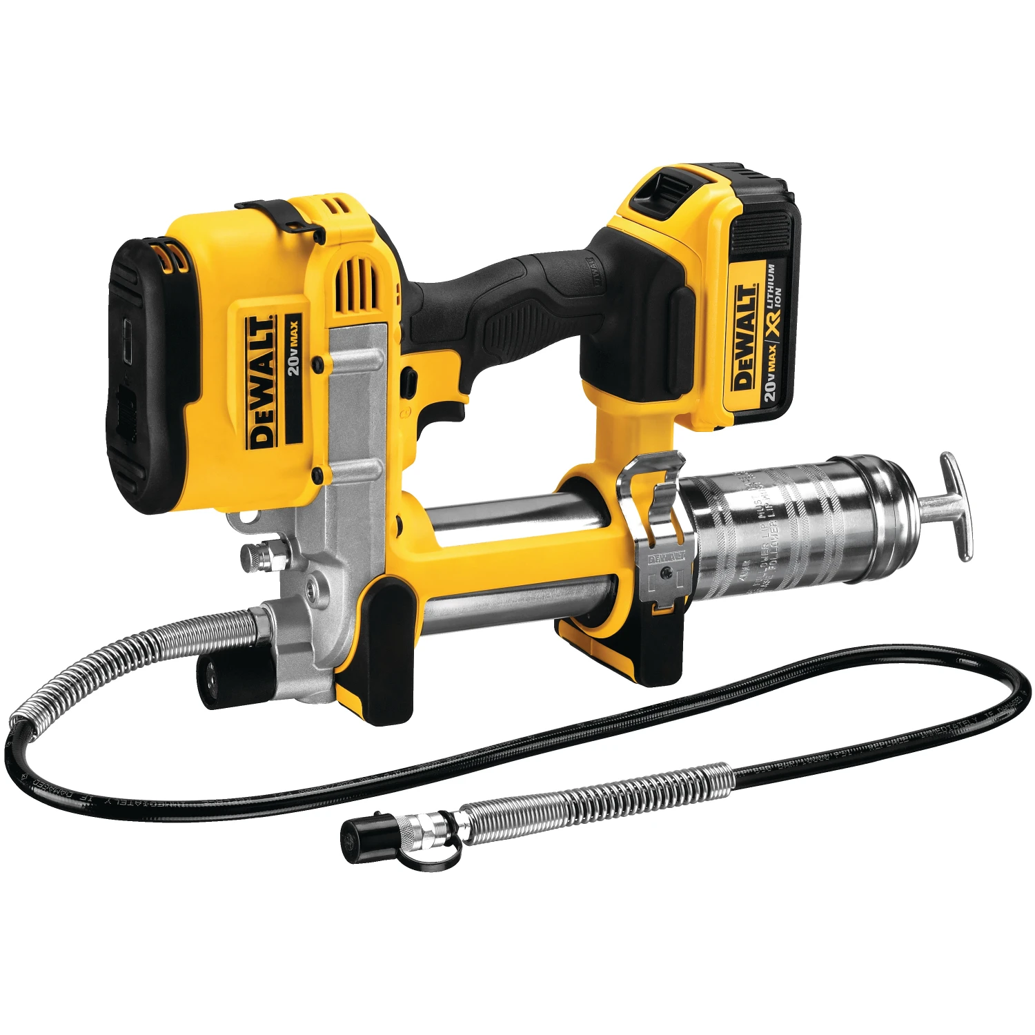 DeWalt DCGG571M1 Cordless Grease Gun Kit 4 DeWalt DCGG571M1 Cordless Grease Gun Kit - Image 2