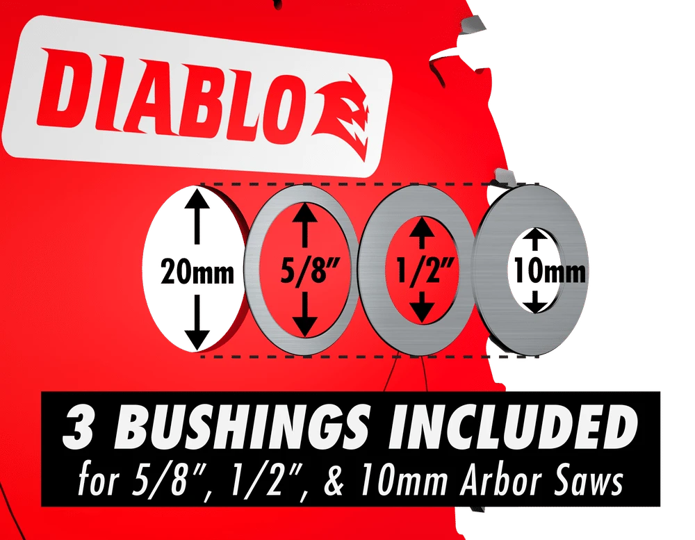 Diablo D053830FMX 5-3/8" X 30 Tooth Carbide-Tipped Saw Blade For Metal 4 Diablo D053830FMX 5-3/8" X 30 Tooth Carbide-Tipped Saw Blade For Metal - Image 2