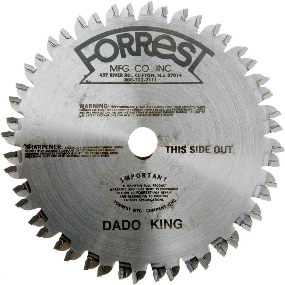 Forrest DK06244 6" Dado King Blade Set 3 Forrest DK06244 6" Dado King Blade Set