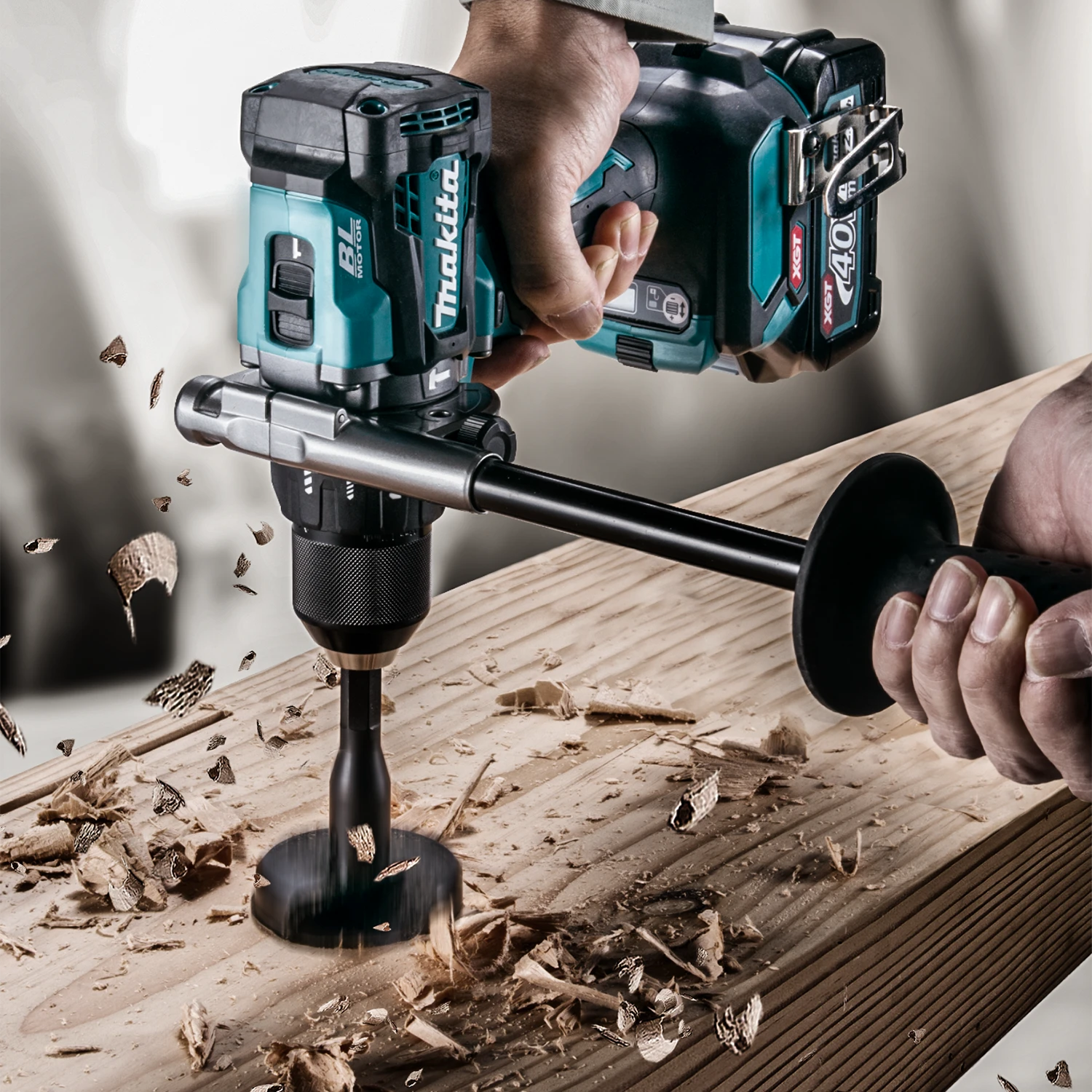 Makita GT200D 40V Max XGT Brushless Cordless 2-Tool Combo Kit 9 Makita GT200D 40V Max XGT Brushless Cordless 2-Tool Combo Kit - Image 7