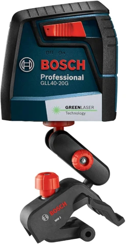 Bosch GLL40-20G Green-Beam Self-Leveling Cross-Line Laser -Power Pro Shop image 538151ea cb30 4326 825f bc9200b38de7