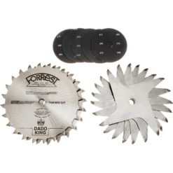 Forrest DK08244 8" Dado King Saw Blade Set