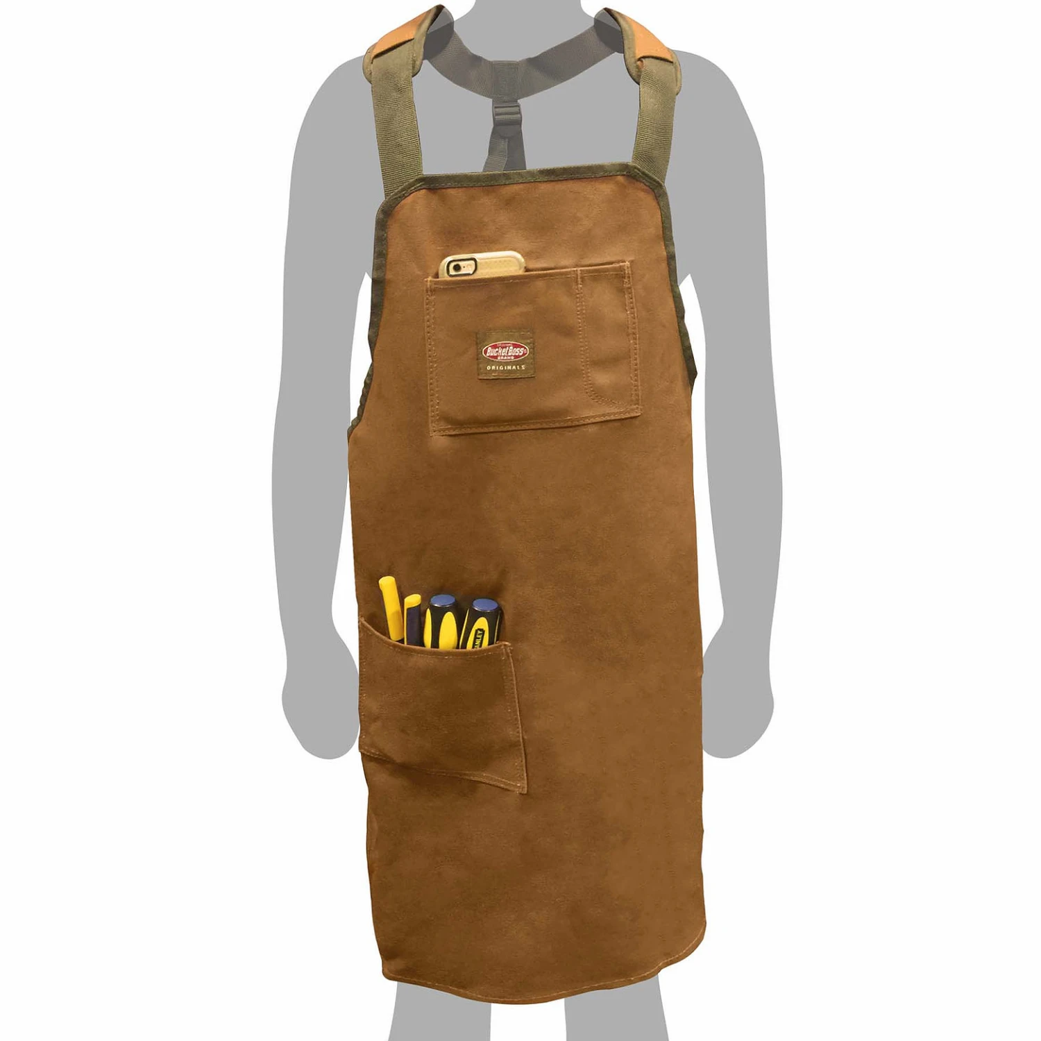 Bucket Boss 80300 Canvas SuperShop Apron 4 Bucket Boss 80300 Canvas SuperShop Apron - Image 2