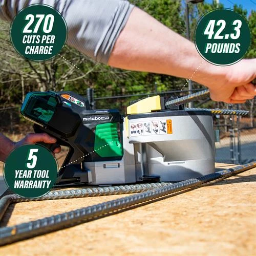 Metabo HPT VB3616DAM 36V MultiVolt Brushless Rebar Bender And Cutter 4 Metabo HPT VB3616DAM 36V MultiVolt Brushless Rebar Bender And Cutter - Image 2