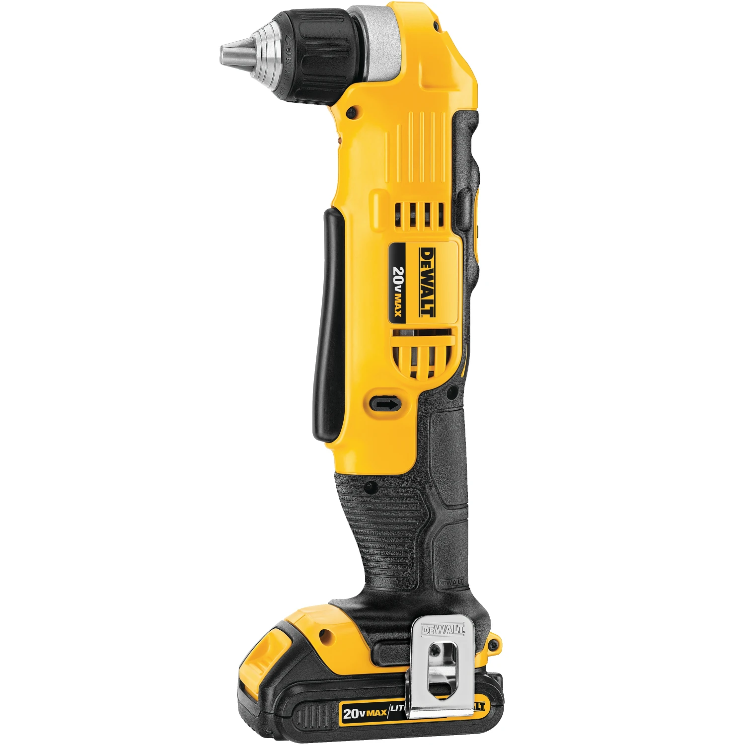 DeWalt DCD740C1 Right Angle Drill Driver Compact Kit 3 DeWalt DCD740C1 Right Angle Drill Driver Compact Kit