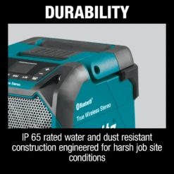 Makita XRM11 18V LXT 12V Max CXT Cordless Bluetooth Job Site Speaker (Tool Only) 13 Makita XRM11 18V LXT 12V Max CXT Cordless Bluetooth Job Site Speaker (Tool Only) -Power Pro Shop image ab454492 00a8 4435 9c56 5be977504a2e