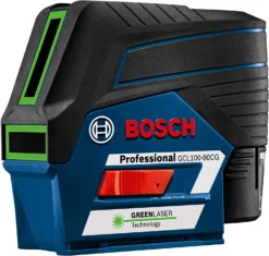Bosch GCL100-80CG 12V Max Connected Green-Beam Cross-Line Laser With Plumb Points -Power Pro Shop image f1b26e40 35fa 410a b245 8375c4401d76